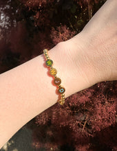 Load image into Gallery viewer, Gold WWJD Letter Bracelet