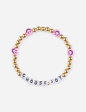 Load image into Gallery viewer, Choose Joy Letter Bracelet