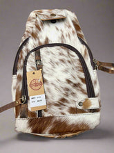Load image into Gallery viewer, Genuine Hair on Hide Sling Bag