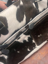 Load image into Gallery viewer, Hair on Hide Crossbody Diaper Bag - Tons of storage