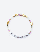 Load image into Gallery viewer, Love Has Won Letter Bracelet