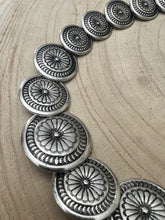 Load image into Gallery viewer, Overlapping Concho Necklace - 18 inch
