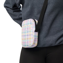 Load image into Gallery viewer, Pastel Plaid Crossbody Bag