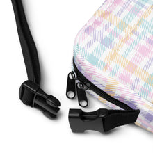 Load image into Gallery viewer, Pastel Plaid Crossbody Bag