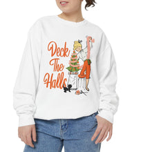 Load image into Gallery viewer, Retro Deck the Halls Crewneck Sweatshirt