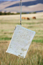 Load image into Gallery viewer, The Golden Hour White Cowhide Bag