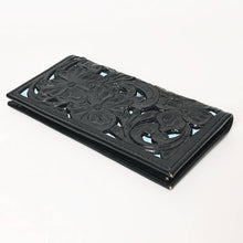Load image into Gallery viewer, Tooled Genuine Leather Western Wallet