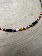 Load image into Gallery viewer, Western Cylinder Seed Beed Choker - 15 inch + 3