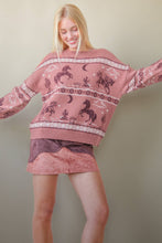 Load image into Gallery viewer, Western Express Knit Sweater - Taupe or Mauve