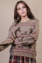 Load image into Gallery viewer, Western Express Knit Sweater - Taupe or Mauve