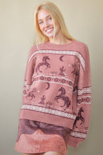 Load image into Gallery viewer, Western Express Knit Sweater - Taupe or Mauve