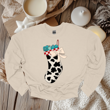 Load image into Gallery viewer, Turquoise Stocking Crewneck
