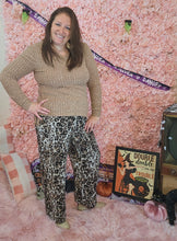 Load image into Gallery viewer, YMI Leopard Print Elastic Waist Pants
