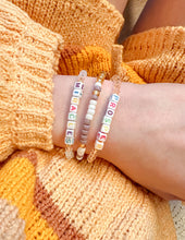 Load image into Gallery viewer, Miracles Letter Bracelet
