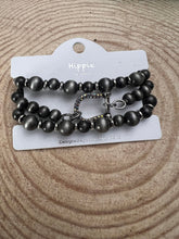 Load image into Gallery viewer, 3 for 1 Set Horse Shoe Bracelet Set with Rhinestones
