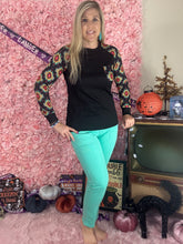 Load image into Gallery viewer, Rowdy Crowd Teal Pants
