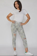 Load image into Gallery viewer, YMI Distressed Camo Drawstring Pants
