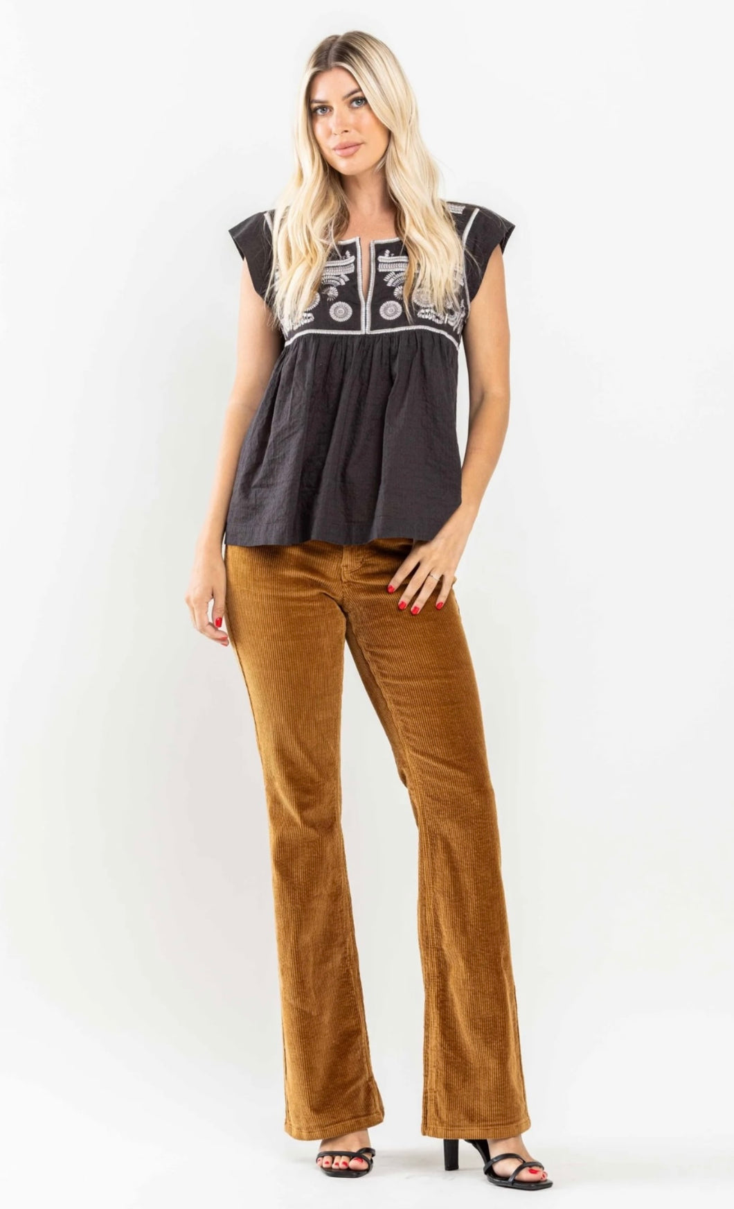 Judy Blue Tan Corduroy Pants