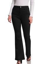 Load image into Gallery viewer, Black ⚫️  Zenna Bell Bottom Flare Jeans 👖

