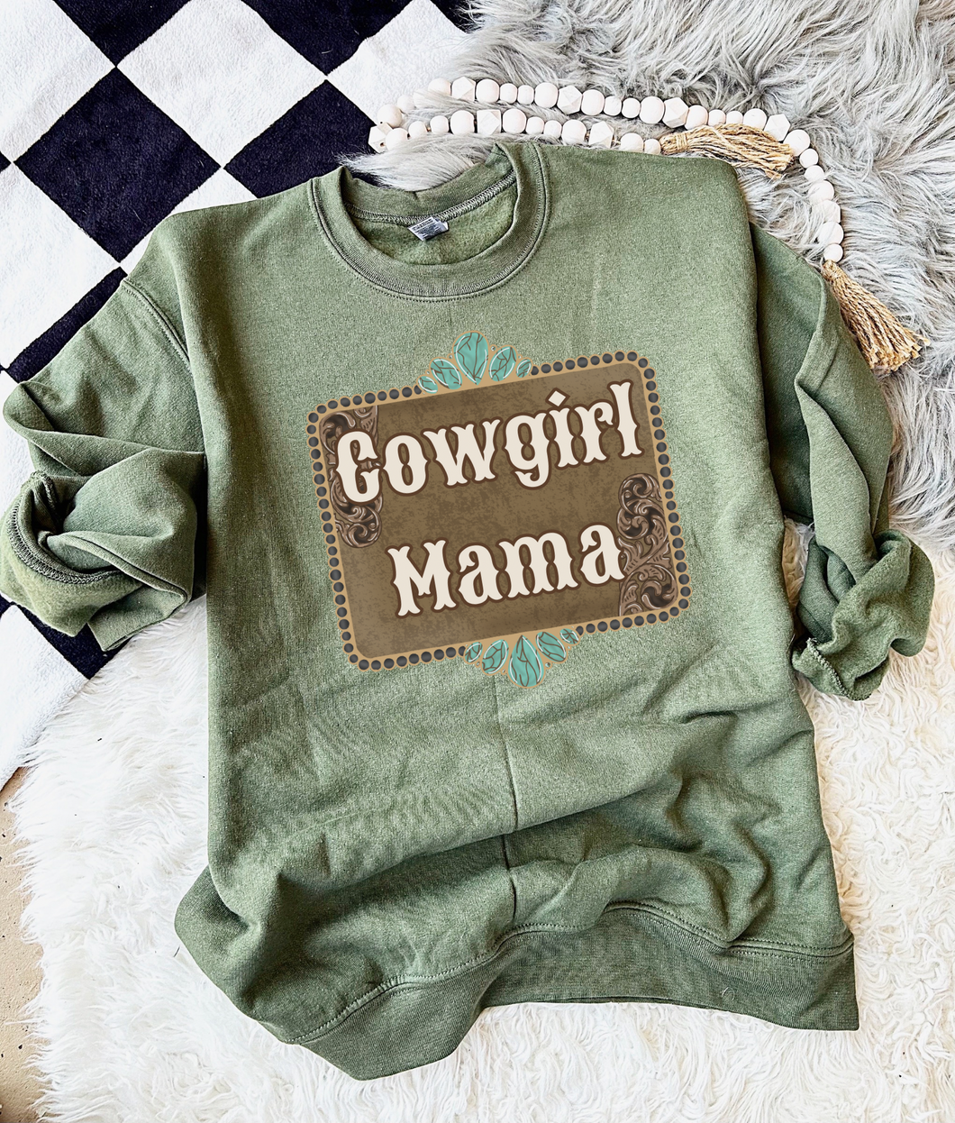 Cowgirl Mama Crewneck