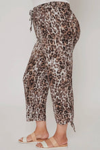 Load image into Gallery viewer, YMI Leopard Print Elastic Waist Pants
