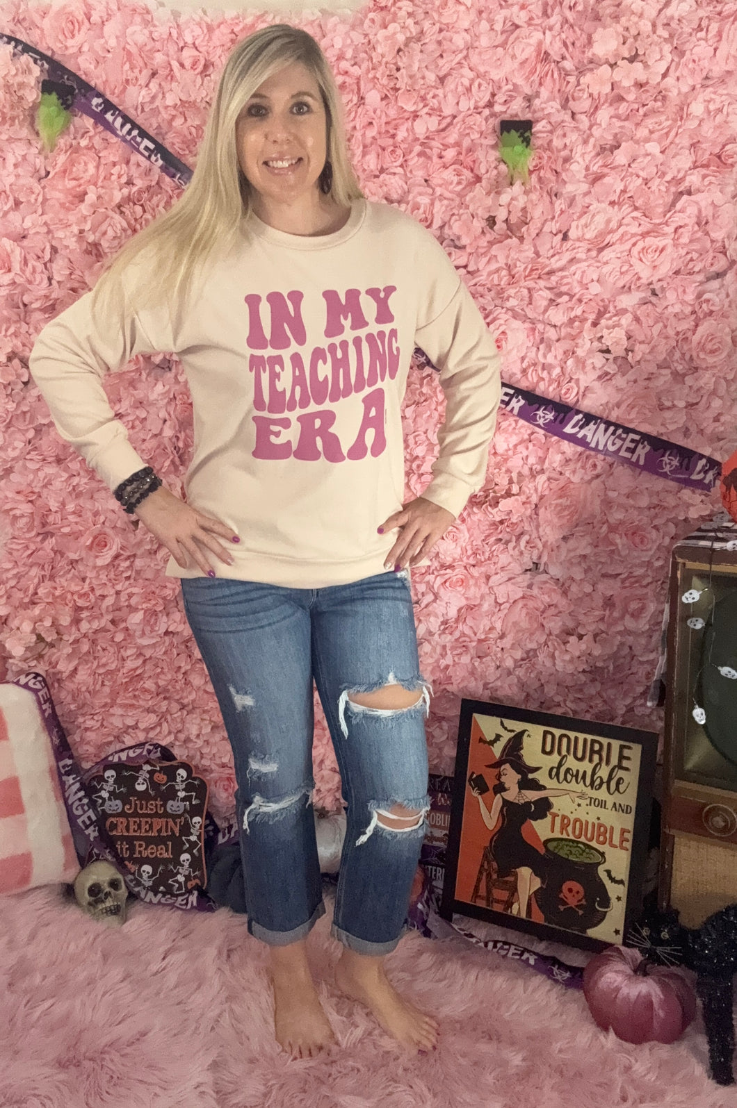 KanCan Boyfriend Distressed Jeans