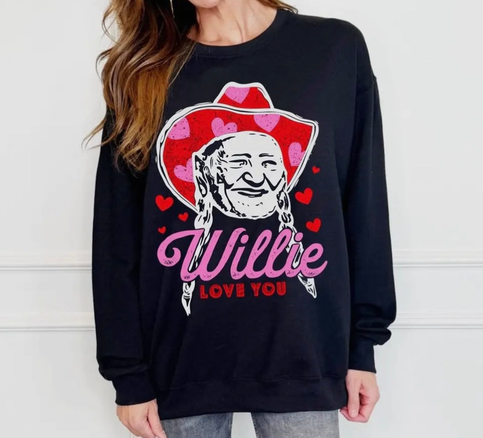 Valentine’s I Willie Love You Sweatshirt