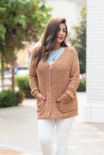 Load image into Gallery viewer, Brown 🟤 Buttonup 🔘 Cardigan
