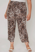 Load image into Gallery viewer, YMI Leopard Print Elastic Waist Pants
