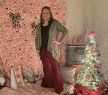 Load image into Gallery viewer, Green 💚 Raindrop 💧 Flowy Cardigan
