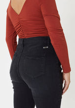 Load image into Gallery viewer, Kancan Button Fly Black Skinny Jeans
