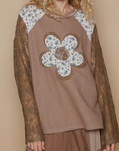 Load image into Gallery viewer, Flower Patch Long Sleeve Lace Top
