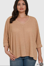 Load image into Gallery viewer, Tan Oversized Sweater
