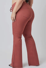 Load image into Gallery viewer, YMI Drawstring Burnt Red/Orange Pants

