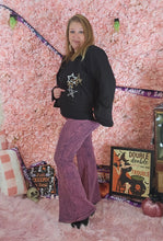 Load image into Gallery viewer, Black Denim Western Themed Jacket With Stars &amp; Detailed Back
