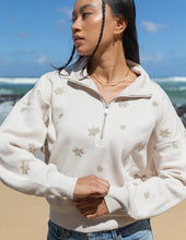 Load image into Gallery viewer, Floral Women&#39;s Half-Zip
