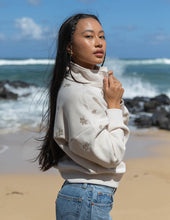 Load image into Gallery viewer, Floral Women&#39;s Half-Zip
