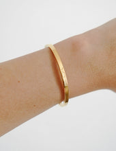 Load image into Gallery viewer, Gold Highs and Lows Cuff Bracelet
