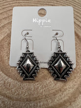 Load image into Gallery viewer, Southwestern Concho Dangle Earrings
