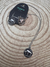 Load image into Gallery viewer, Western Buffalo Coin Necklace &amp; Earring Set - 18 inch
