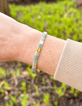 Load image into Gallery viewer, Logo Tile Letter Bracelet

