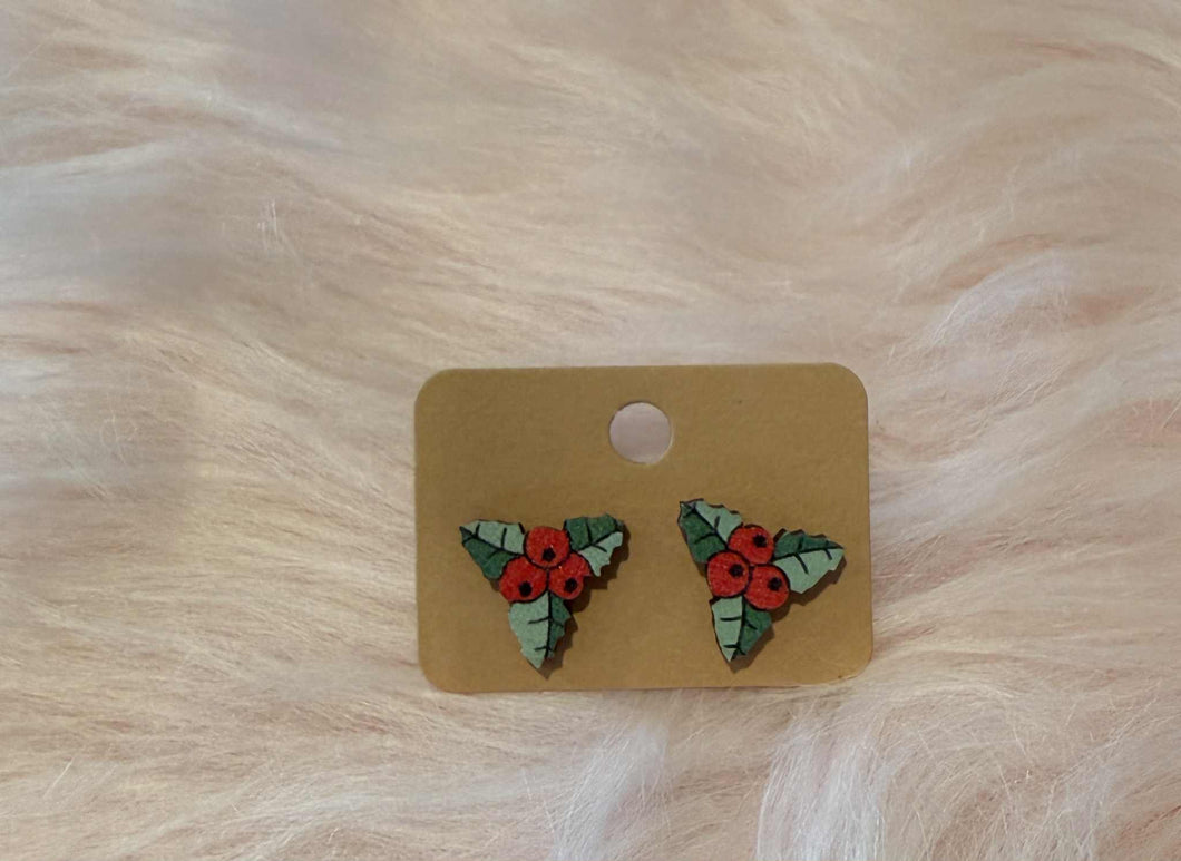 Mistletoe 💮 Studded Earrings