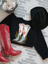 Load image into Gallery viewer, Lovers Boots Crewneck

