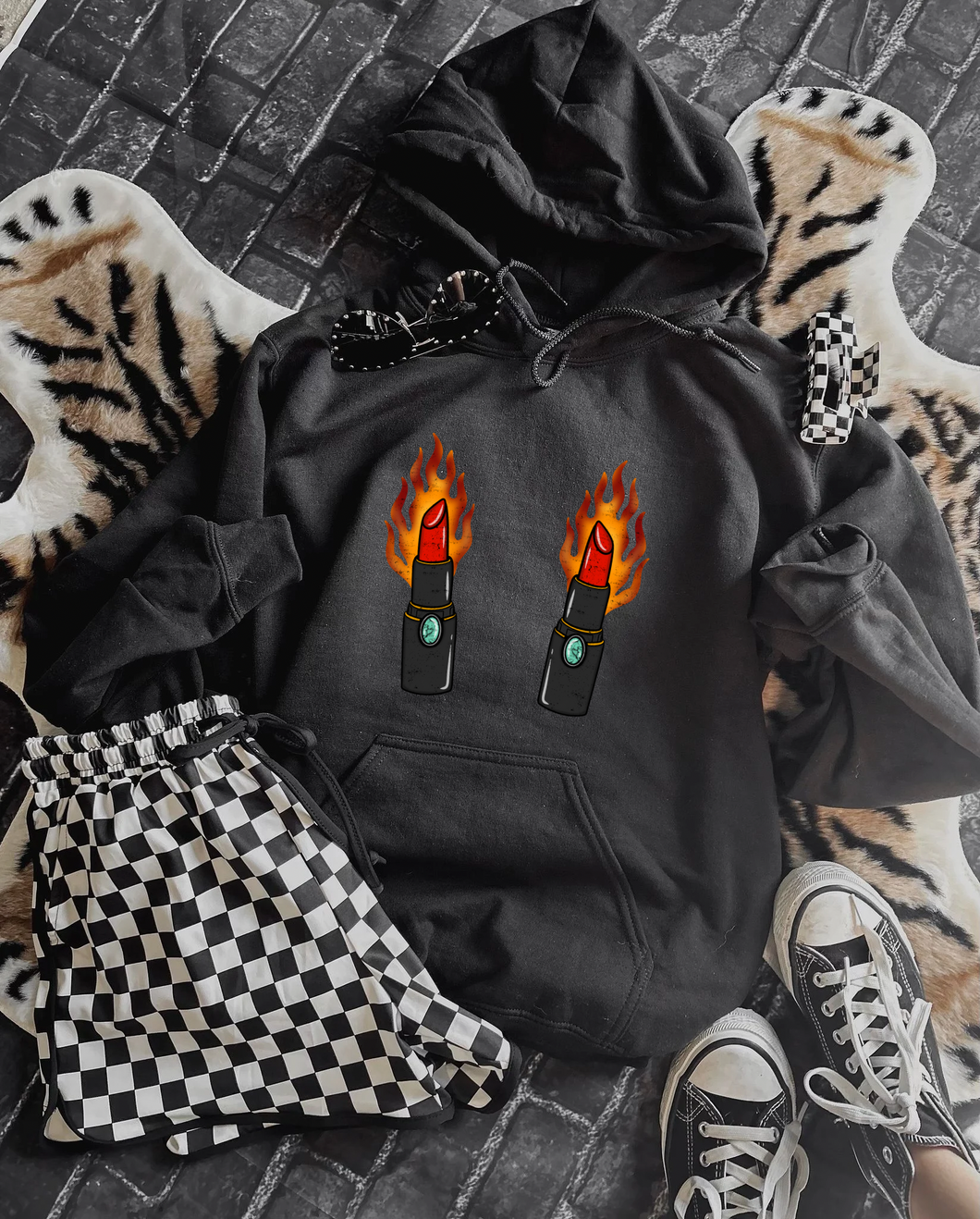 Spicy Lipstick Hoodie