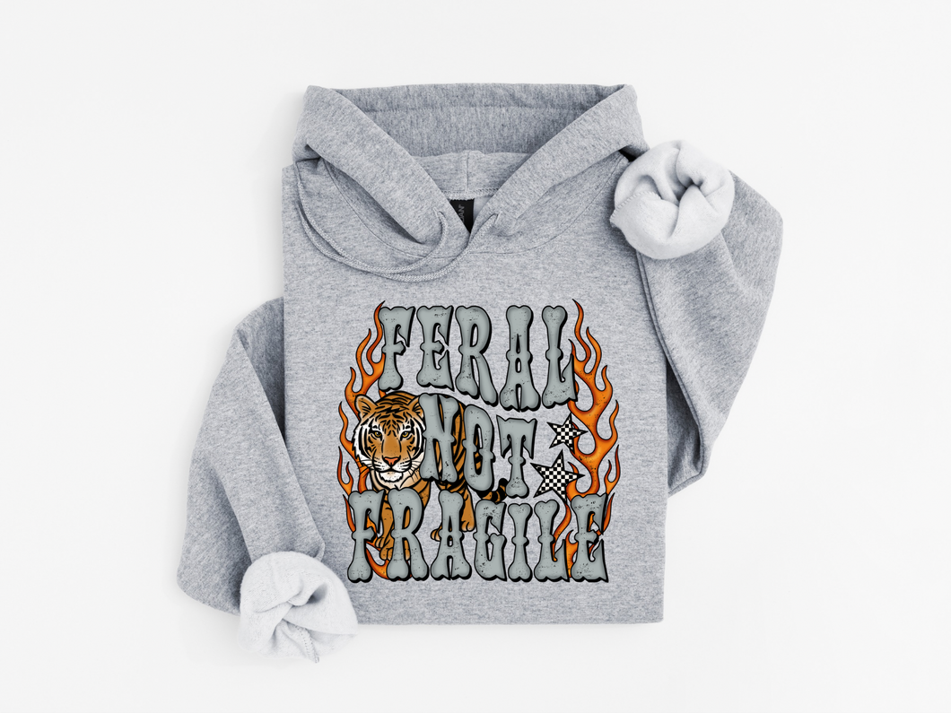 Feral Not Fragile Hoodie