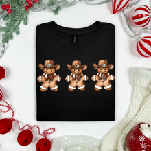 Load image into Gallery viewer, Gingerbread Trio Graphic Tee
