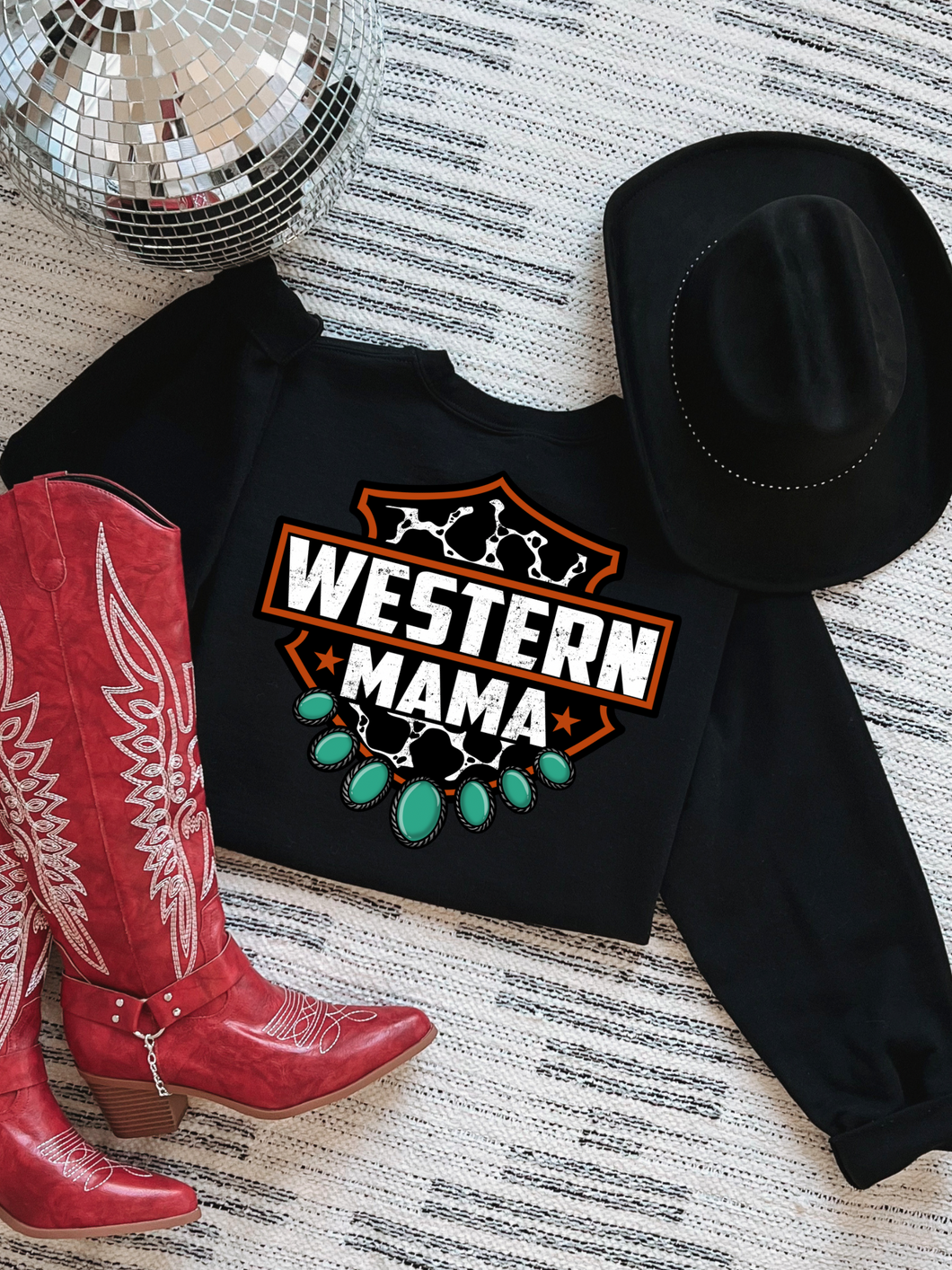 Western Mama Crewneck