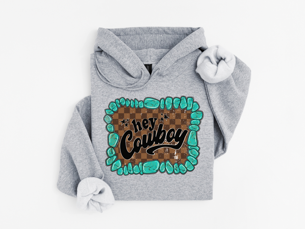 Hey Cowboy Hoodie
