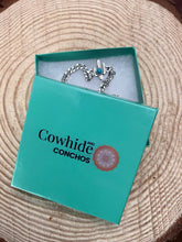 Load image into Gallery viewer, Cactus and Faux Turquoise Cuban Chain Bracelet
