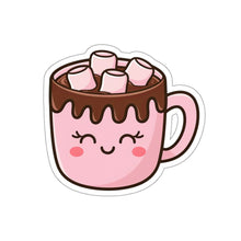 Load image into Gallery viewer, Cute Hot Cocoa Vinyl Sticker, 3&quot; x 2.8&quot;
